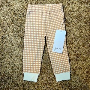 NWT Goumi Picnic pants, size 0-3 months